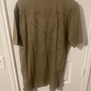 Off White Beige Tee